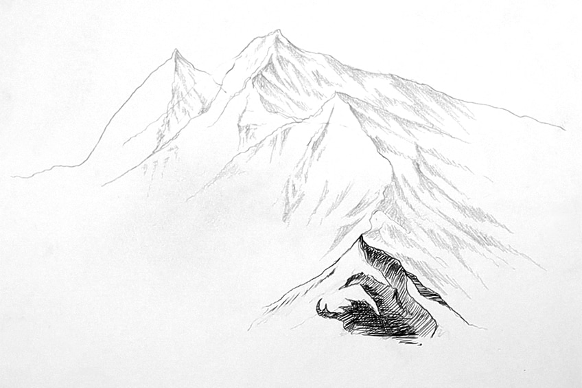Mountain Drawing